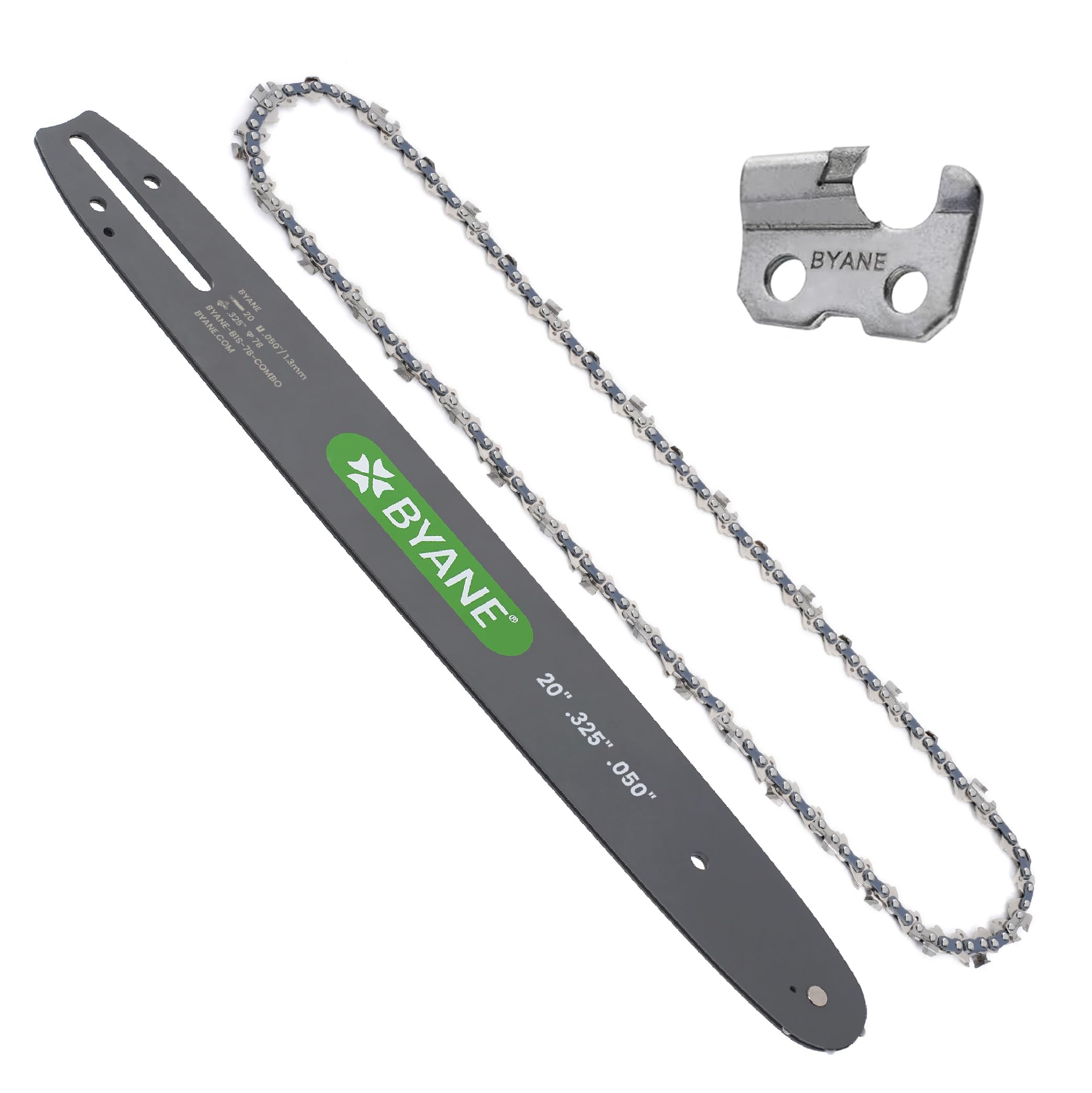 Amazon.com : Byane 20-Inch Carbide Chainsaw Bar and Chain Combo